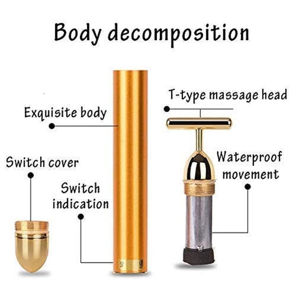 Facial Massager 24K Gold Energy