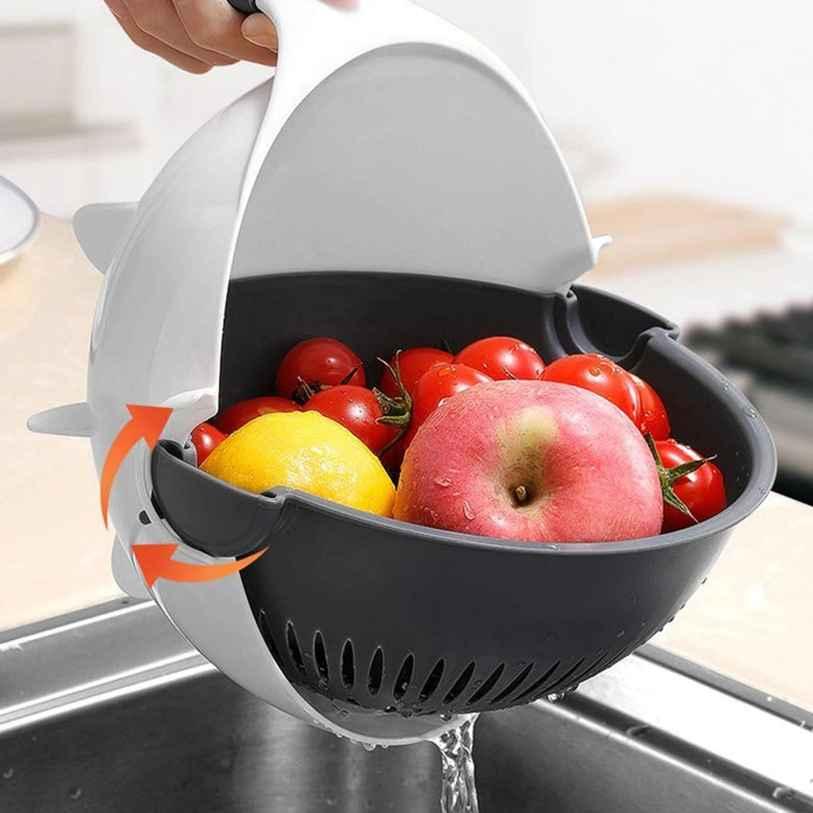 9 in 1 Vegetable Cutter with Drain Basket