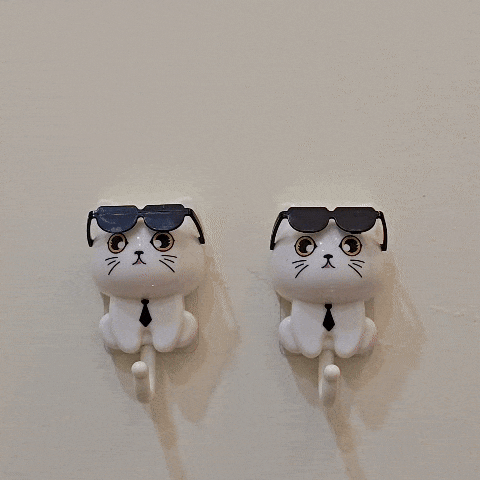 Cat Wall Hook and Key Holder