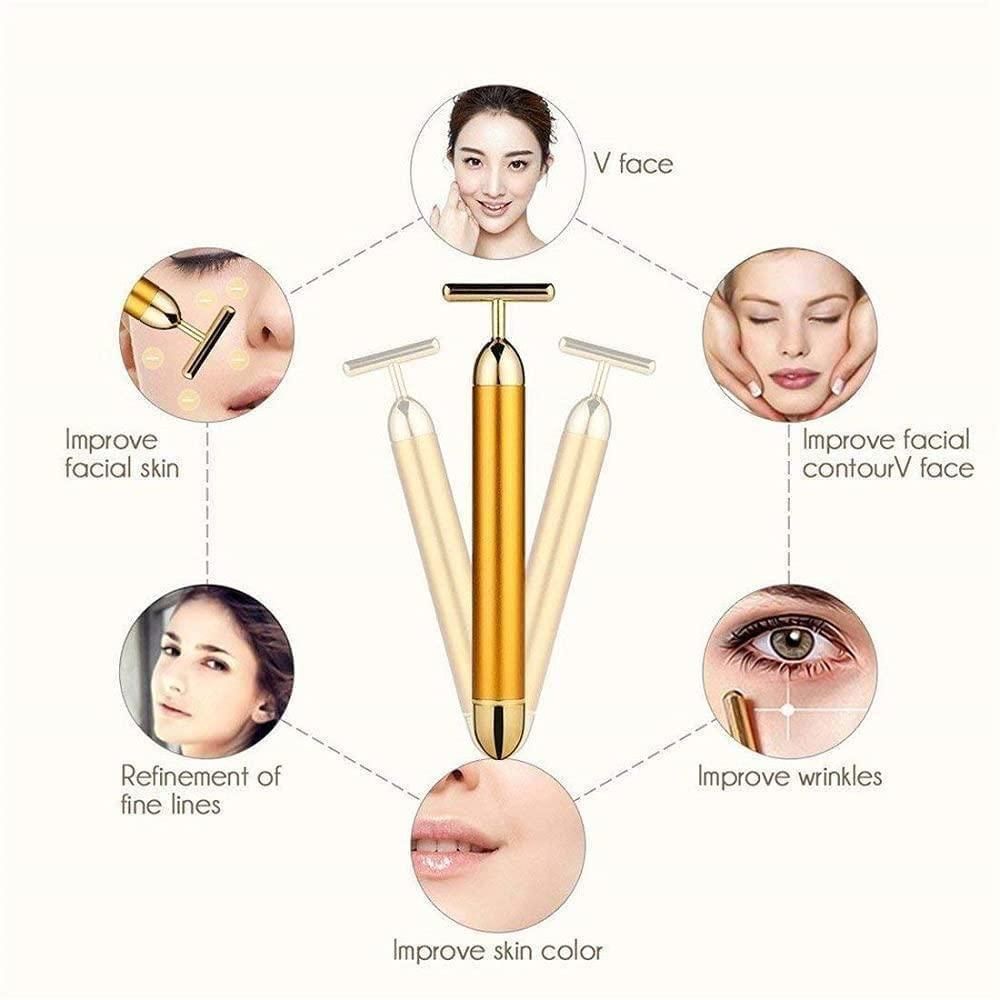 Facial Massager 24K Gold Energy