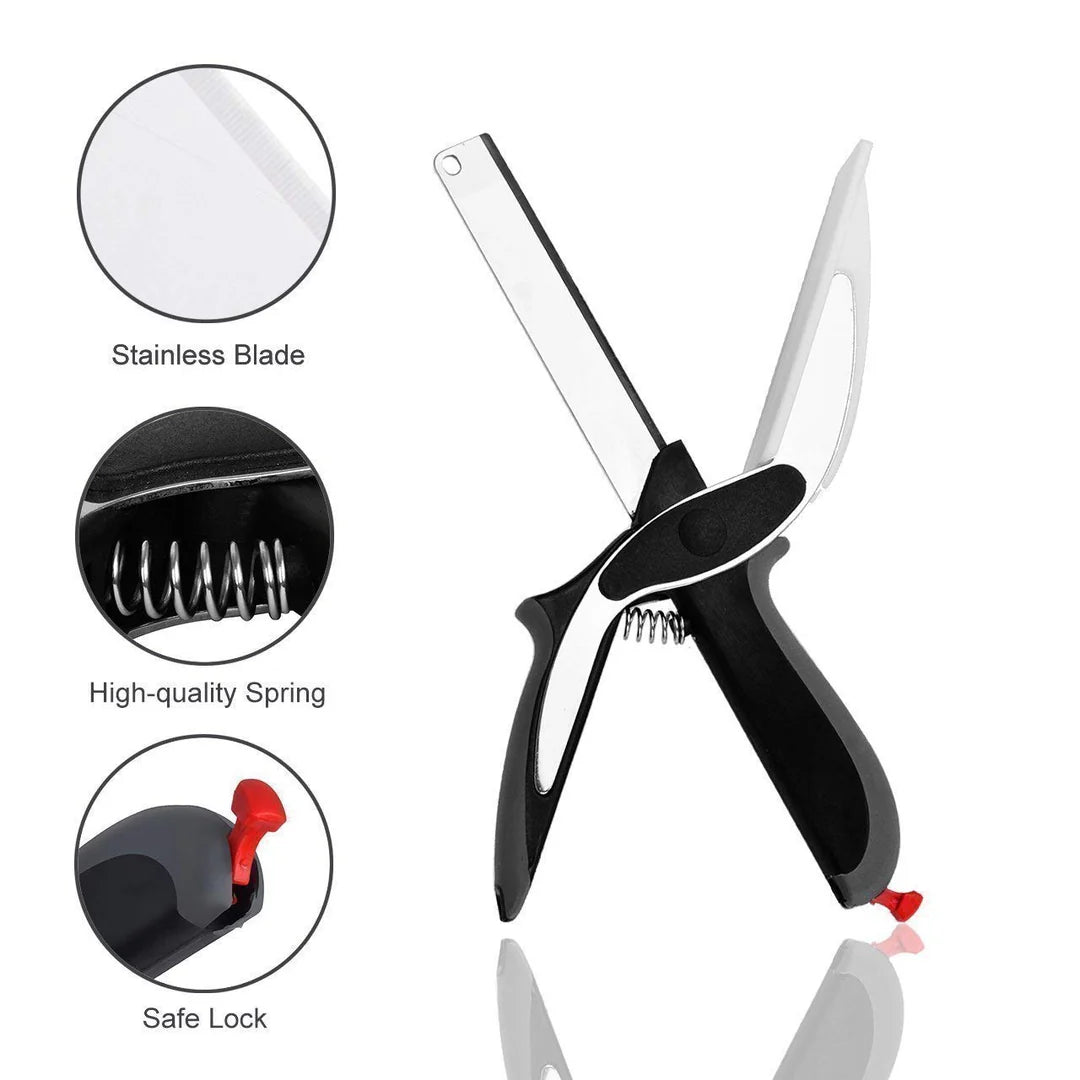 2-in-1 Clever Cutter / Kitchen Knife